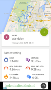 Route en data van de 2e dag van de Haarlemse 4daagse