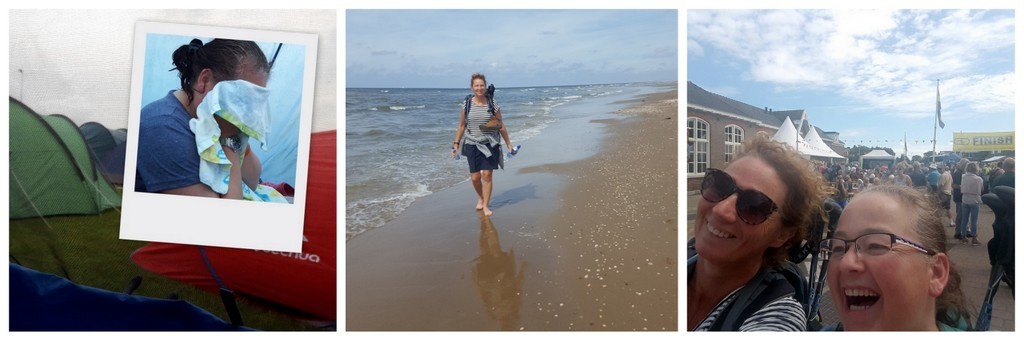 Wandelvrouw juli 2016 strand6daagse