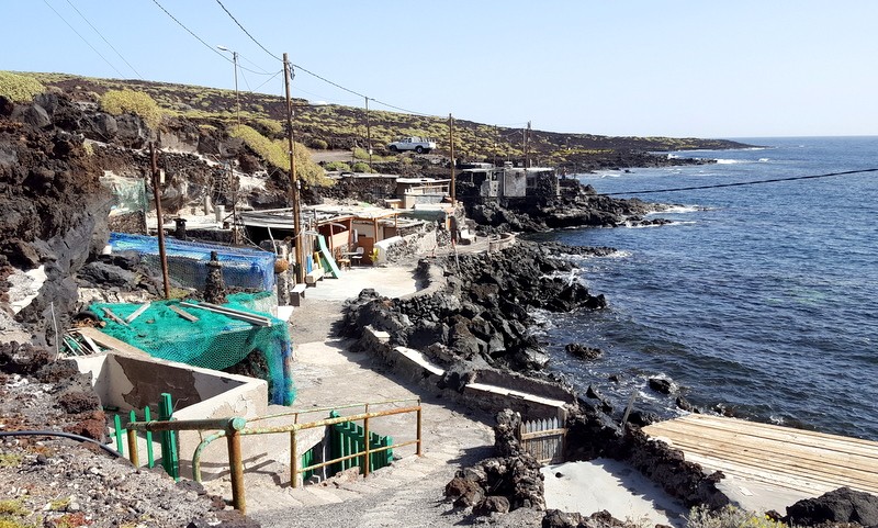 Vissershuisjes Malpais de Güimar Tenerife