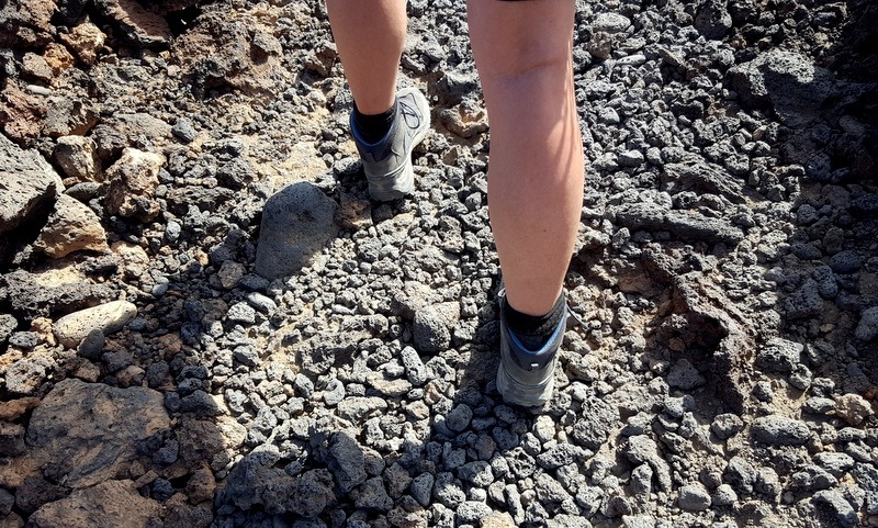 lopen over lava. Tenerife