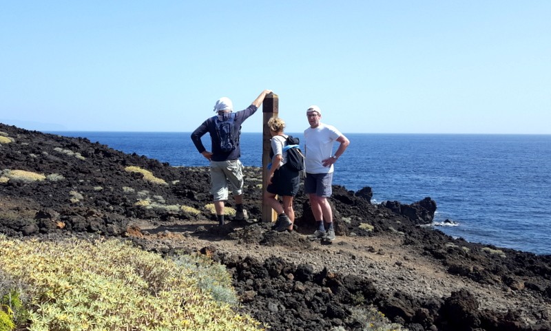 Wandelen in het natuurreservaat Malpais de Güimar.