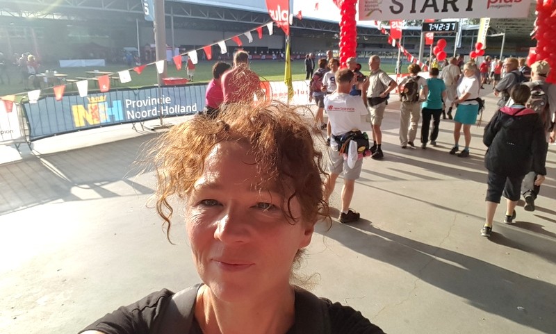 wandelvierdaagse Alkmaar selfie Wandelvrouw