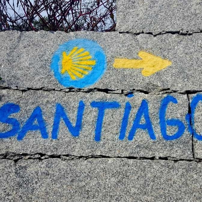 Portugese route naar Santiago