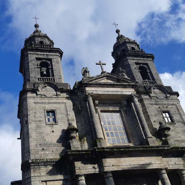 De kathedraal van santiage de Compostela