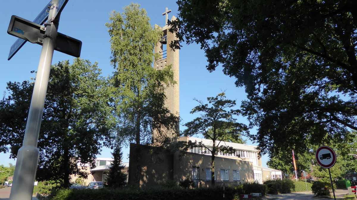 De ontmoetingskerk in Beesterzwaag