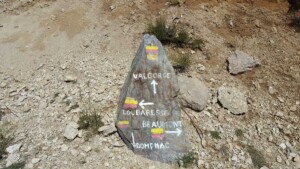 Wegwijzers in alle soorten op de Tour de Tanargue