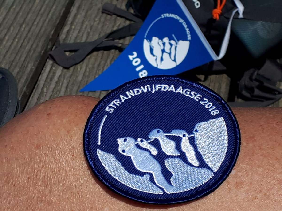 Strandvijfdaagse 2018 - badge