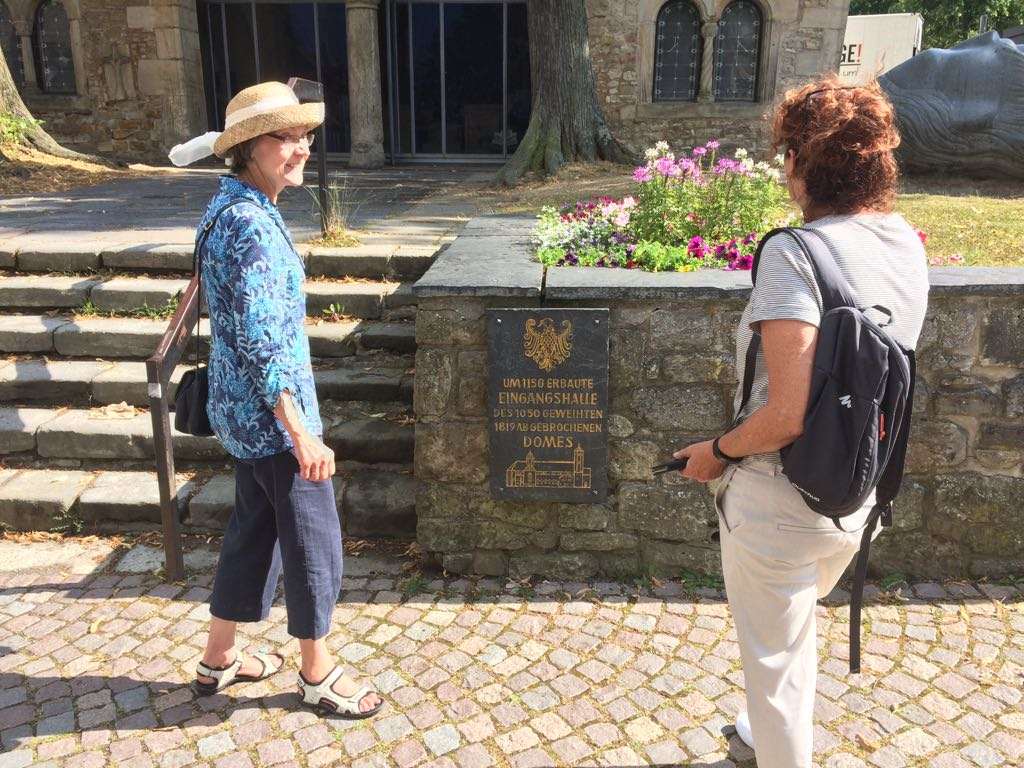 Wandelen met een gids door Goslar