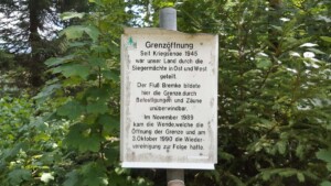 Harzer-hexen-Stieg oude grens oost en west Duitsland