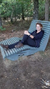 Wandelvrouw - Teutoschleife Tecklenburger Bergpfad