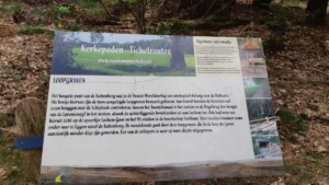 Loopgraven Kattenberg - bord Kerkepaden - Tichelroutes