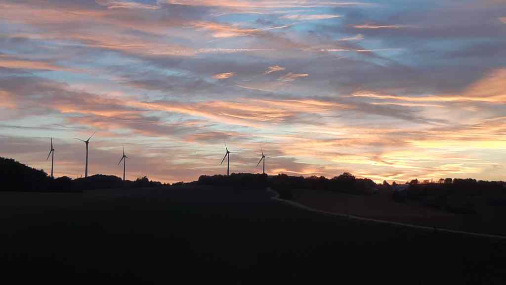 Naturlagerplatz 'Land in Sicht' - uitzicht