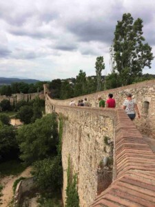 Stadswandeling Girona over de stadsmuur