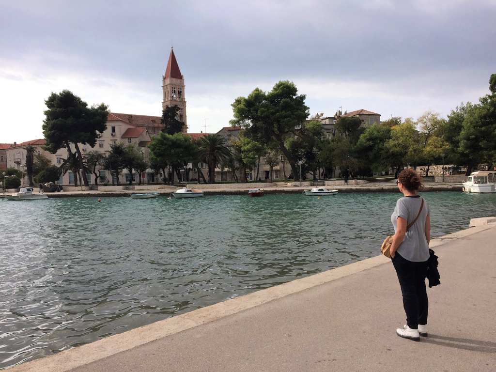 Kroatie - Stadswandeling Trogir - zicht op stad