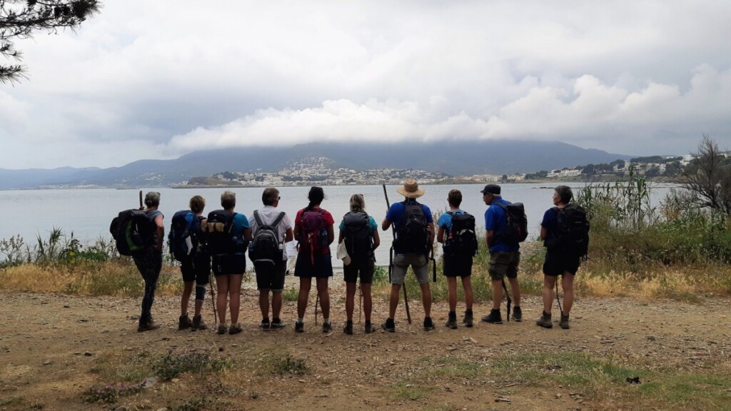 Wandelen met Wim - gropesfoto tijdens de Calunya 1 reis