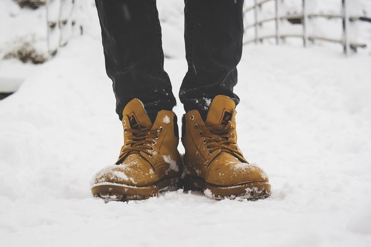 wandelenschoenen sneeuw