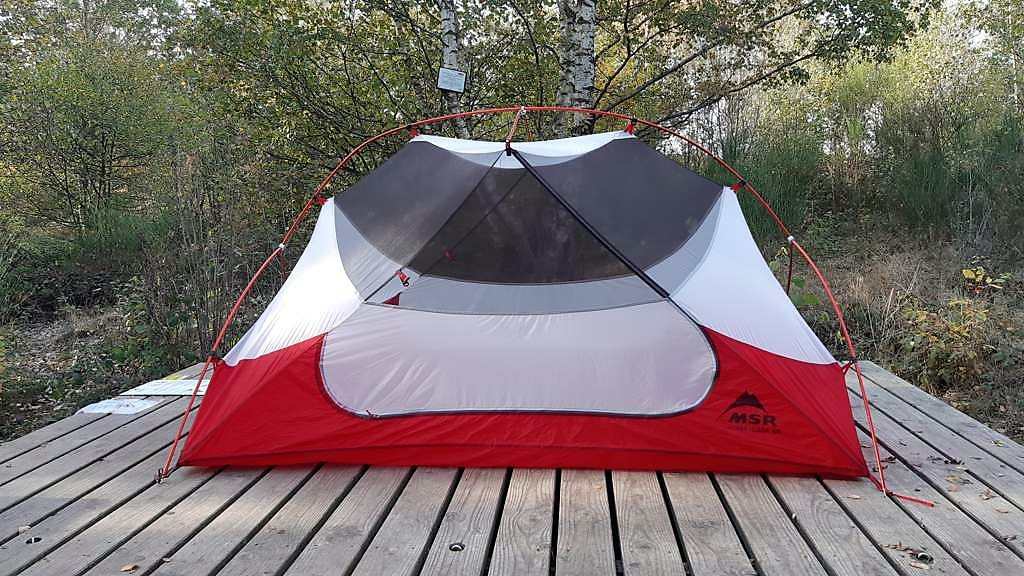 Review lichtgewicht tent - MSR Hubba Hubba NX - binnentent