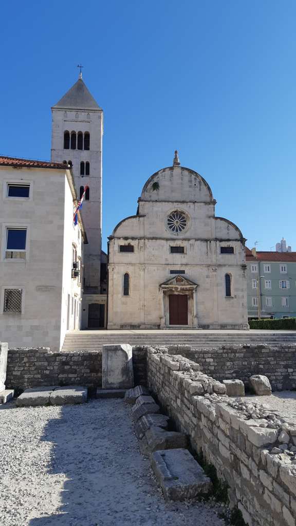 Stadswandeling Zadar, toren Sint Anastasia kathedraal