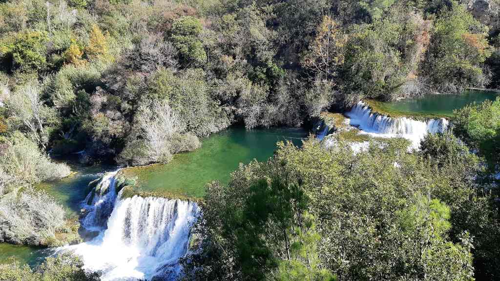 Krka watervallen - Kroatië