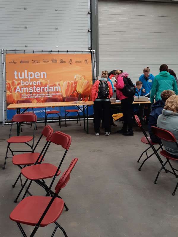 wandeltocht van Kleurrijk Julianadorp 2019 - Tulpen boven Amsterdam