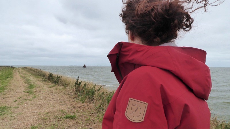 Grondig pil Bliksem Review: outdoorjas dames van Fjällräven Keb Eco-Shell Jacket W - Wandelvrouw