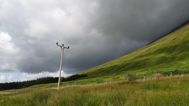 Donkere wolken