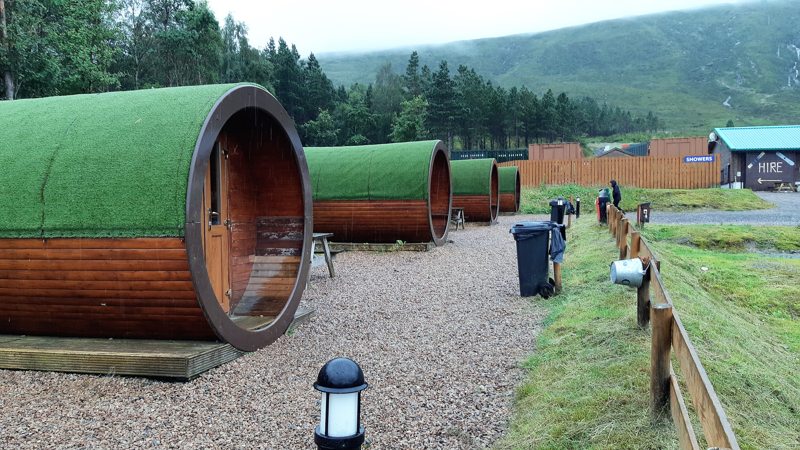 Glencoe mini-cabins