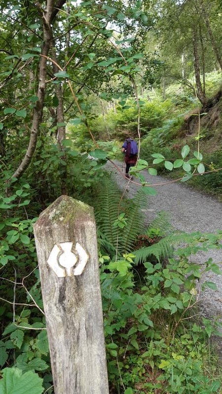 Routemarkering West Highland Way