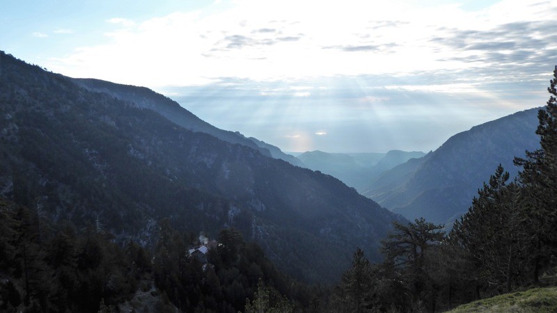 refuge Spilios Agapithos op Mount Olympus