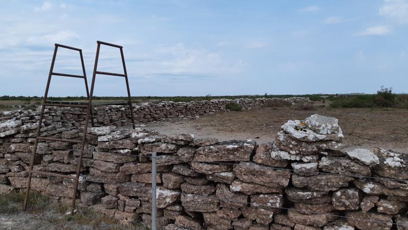 Muur op Stora Alvar - Oland