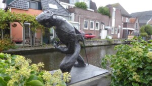 Beeld langs de oude Rijn, Woerden