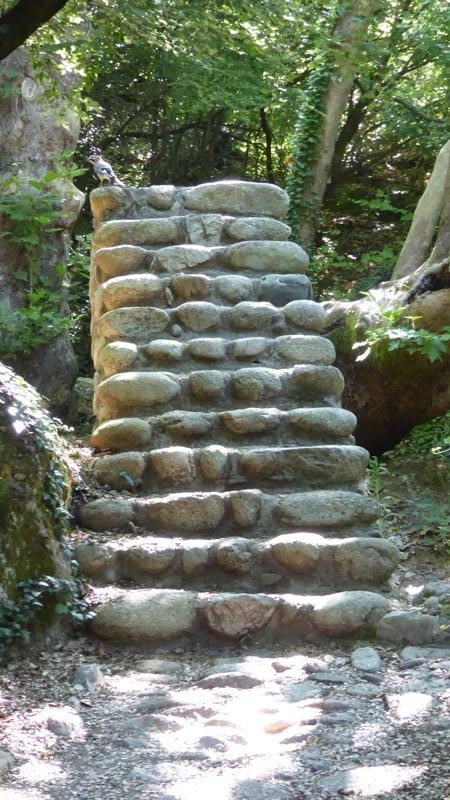 stenen brug in Meteora