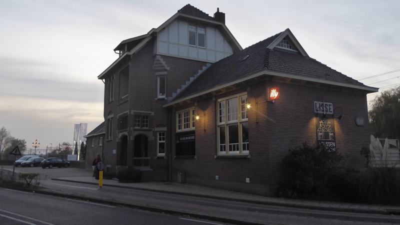 Beginpunt Trage Tocht Lisse, oude station Lisse