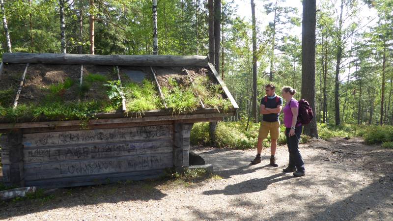 Wild kamperen - Skuruhatt - Smaland - Zweden