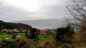 Uitzicht over Ria de Vigo