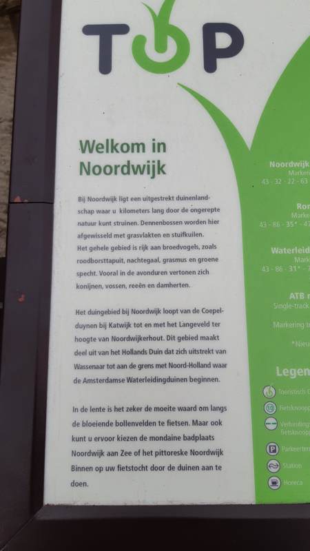 TOP Noordwijk Infobord