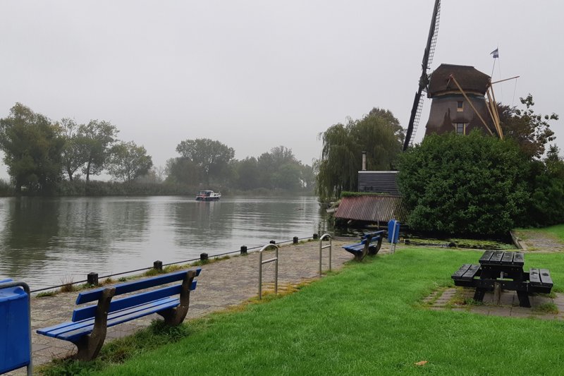 Wandelroute Weesp, langs molens