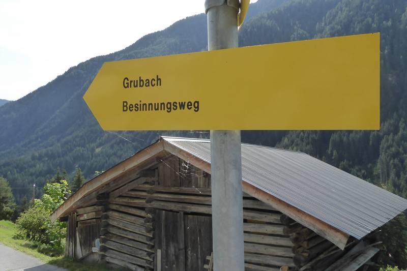 De Innsbruck Trek dag 4 besinnungsweg
