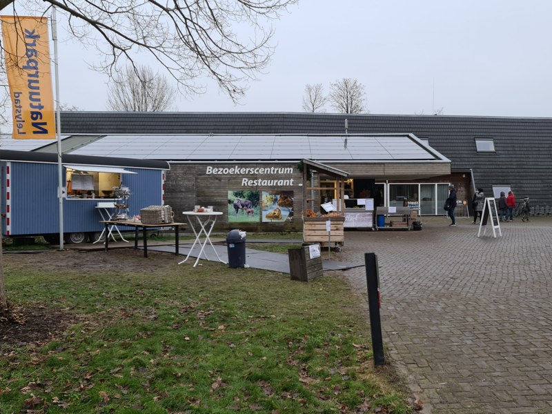 Het bezoekerscentrum Natuurpark Lelystad