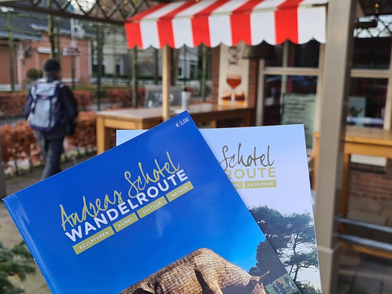 folders Andreas Schotel wandelroute