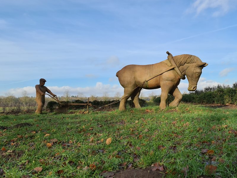 Sculptuur van Hannes Verhoeven