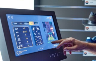 wandelschoenopmaat apparaat