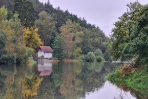 Lužnice Valley Hiking Trail loopbrug