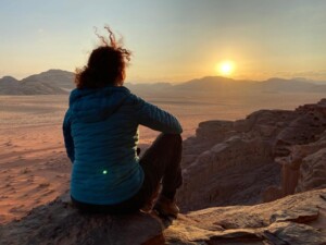 Wandelen in de Wadi Rum