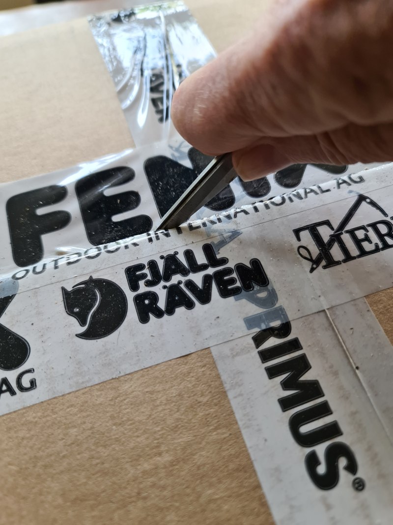 unboxing Fjällräven