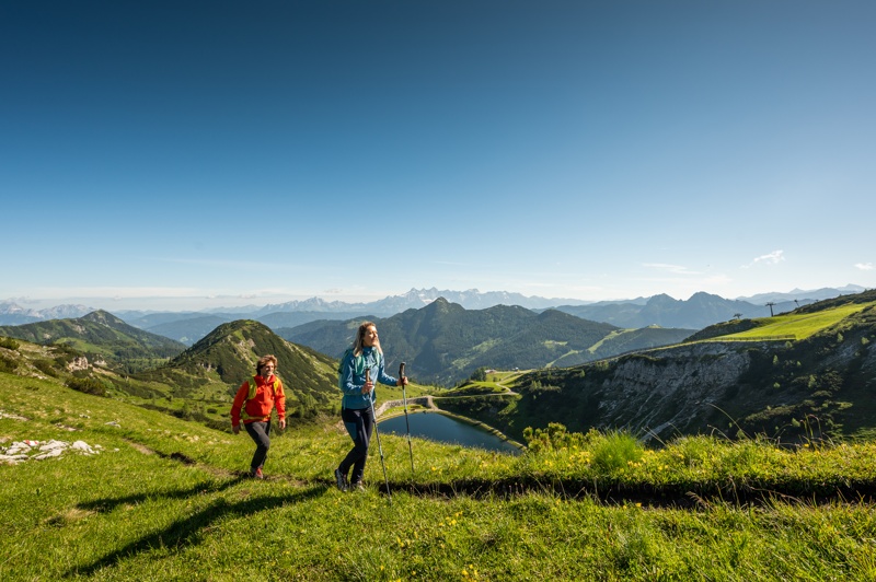 wandelen in Salzburger Sportwelt