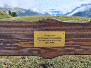 Quote wandelen in de bergen