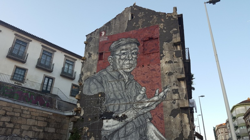 Wandelen in Porto - street art