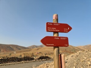 wandelbord De Morro Jorjado (681 m)