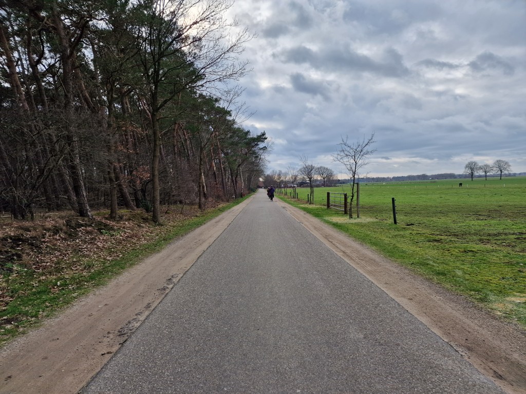 Weg naar Landal Hellendoornse Berg